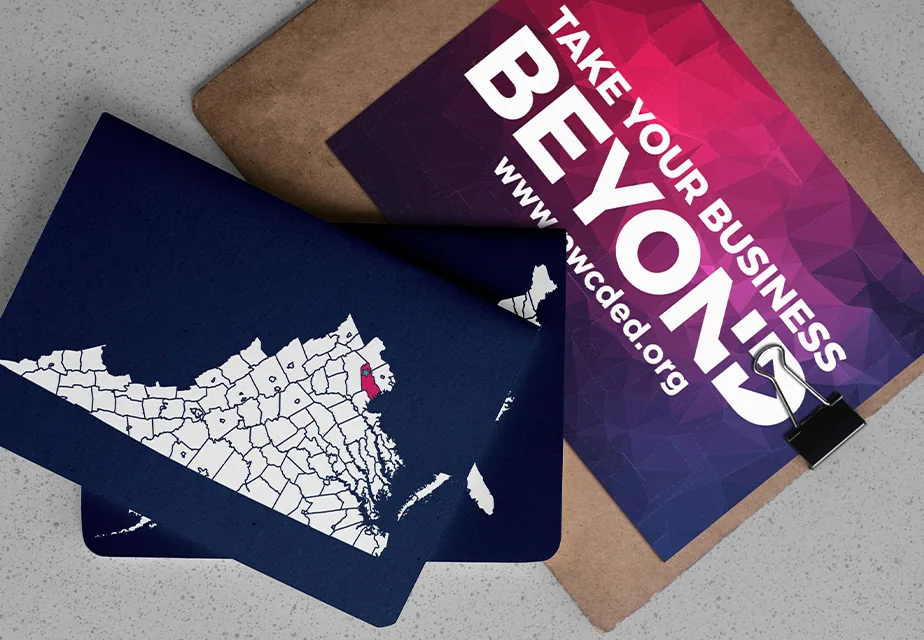 Graphic design work — Prince William County marketing suite